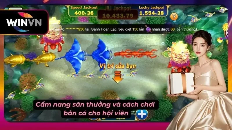 Bí kíp săn thưởng và hướng dẫn chơi bắn cá cho người chơi