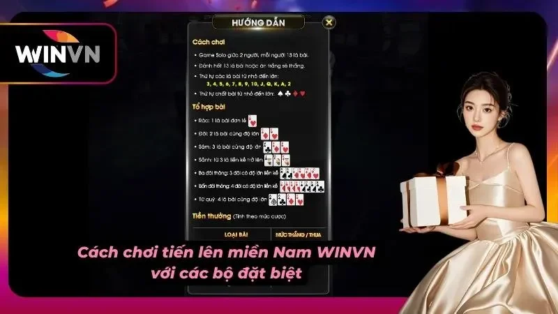 Các bộ mạnh thường xuyên xuất hiện trong các ván tiến lên
